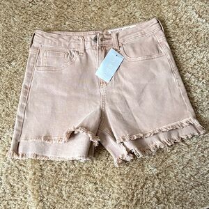 Wish List (Ivy and Leo) ladies denim jean shorts size small new with tags